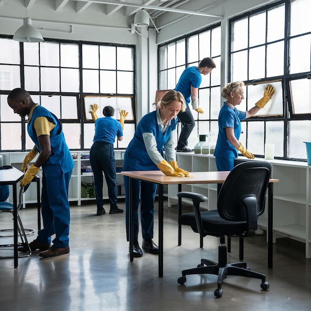 Ongoing maintenance cleaning service